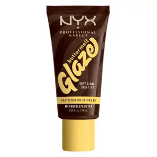 Produktfoto för NYX Professional Makeup Buttermelt Glaze SPF30 Foundation 10 Choc