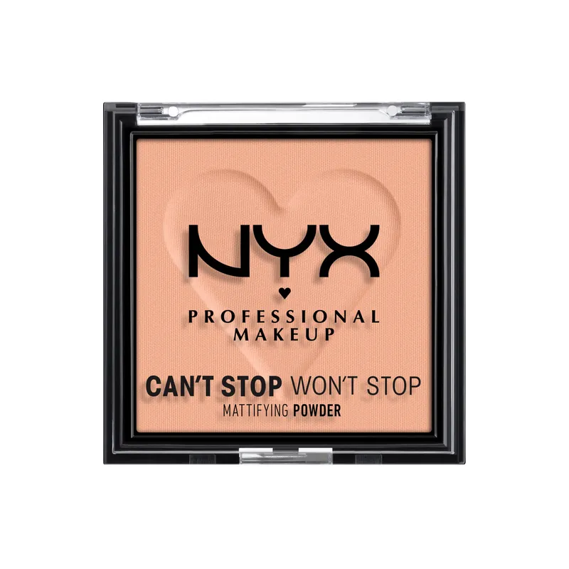 Bild 1 för NYX Professional Makeup Can’t Stop Won’t Stop Mattifying Powder Brightening Peach - 6 g