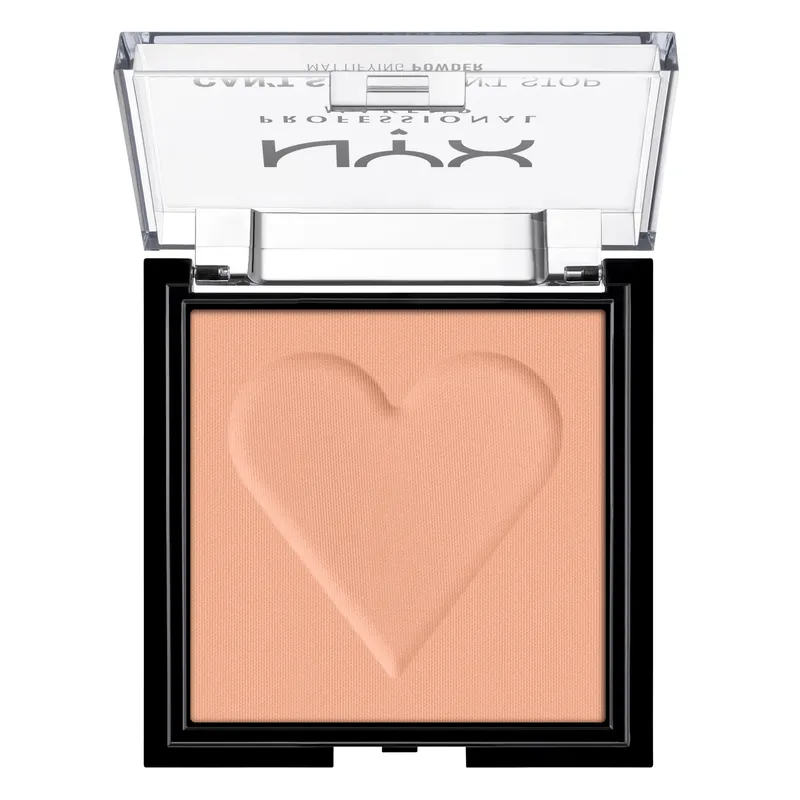 Bild 2 för NYX Professional Makeup Can’t Stop Won’t Stop Mattifying Powder Brightening Peach - 6 g