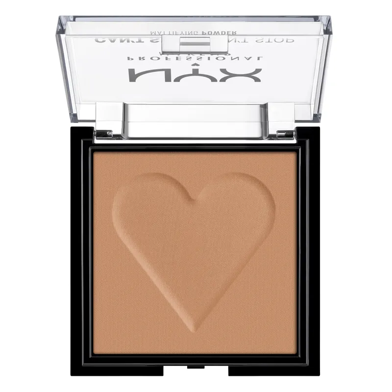 Bild 2 för NYX Professional Makeup Can’t Stop Won’t Stop Mattifying Powder Caramel - 6 g