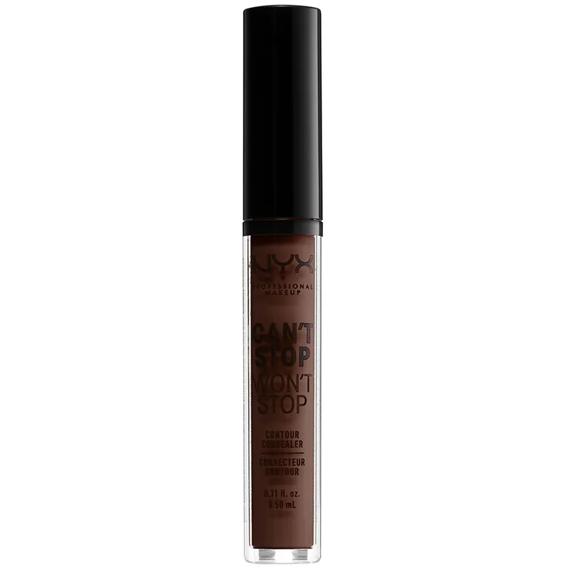 Bild 1 för NYX Professional Makeup Can't Stop Won't Stop Concealer Deep Espresso - 3 ml