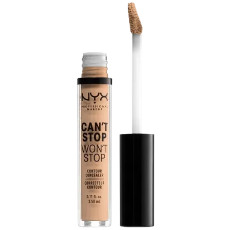 Bild 2 för NYX Professional Makeup Can't Stop Won't Stop Concealer Natural 7 3,5 ml