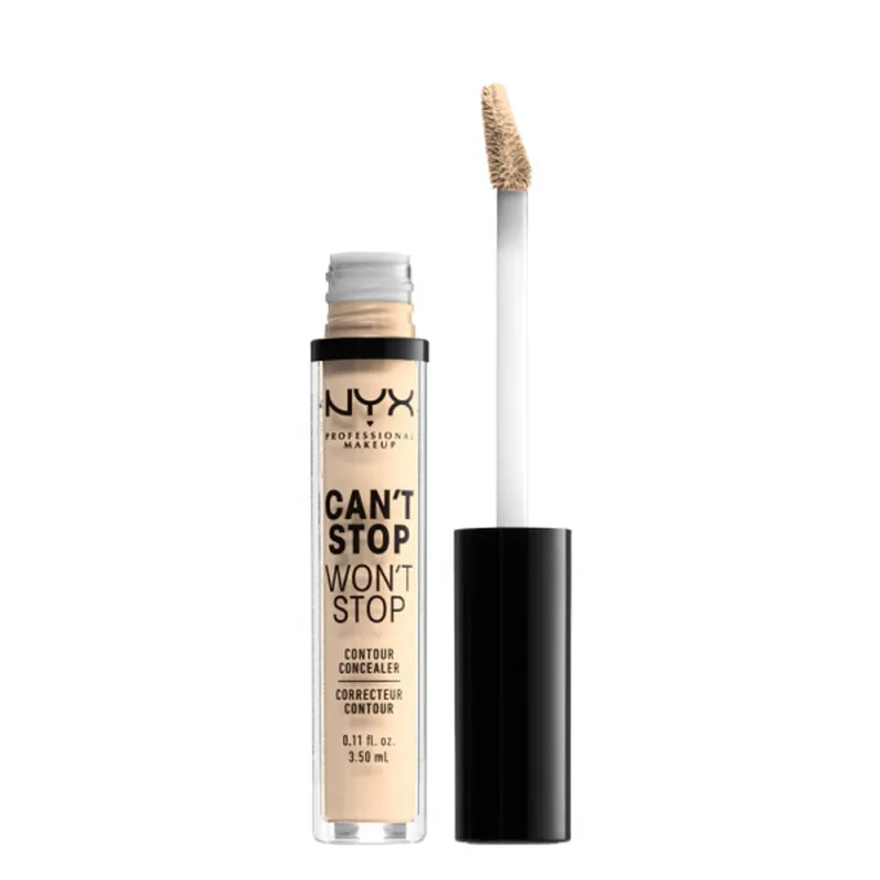 Bild 2 för NYX Professional Makeup Can't Stop Won't Stop Concealer Pale 1 3,5 ml