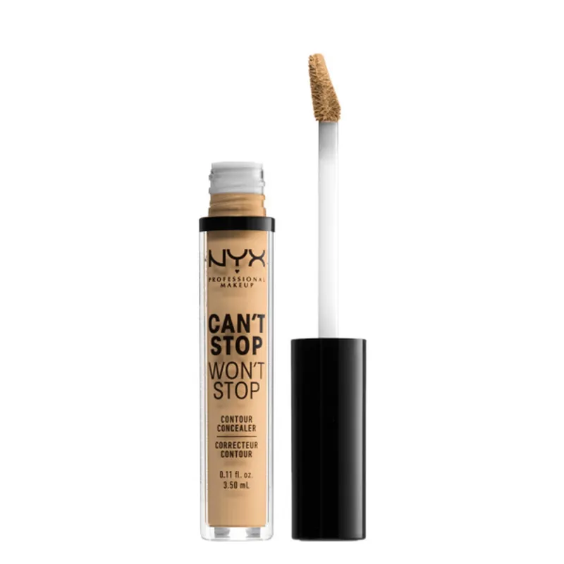 Bild 2 för NYX Professional Makeup Can't Stop Won't Stop Concealer True Beige 8 3,5 ml