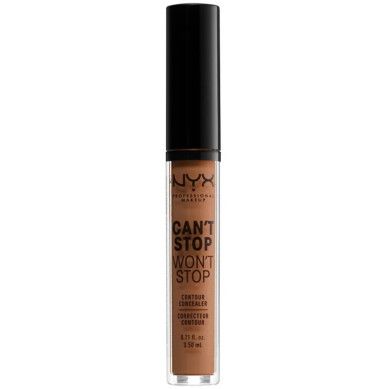 Bild 1 för NYX Professional Makeup Can't Stop Won't Stop Concealer Warm Caramel - 3 ml