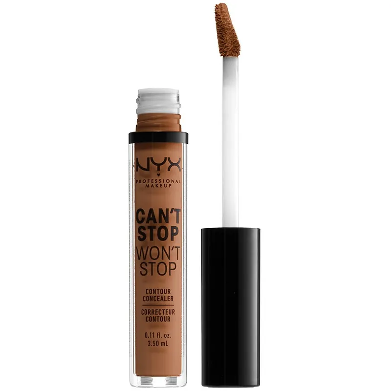 Bild 2 för NYX Professional Makeup Can't Stop Won't Stop Concealer Warm Caramel - 3 ml