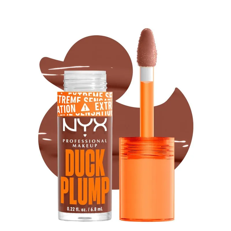 Bild 8 för NYX PROFESSIONAL MAKEUP Duck Plump Lip Lacquer 07 Mocha Me Crazy