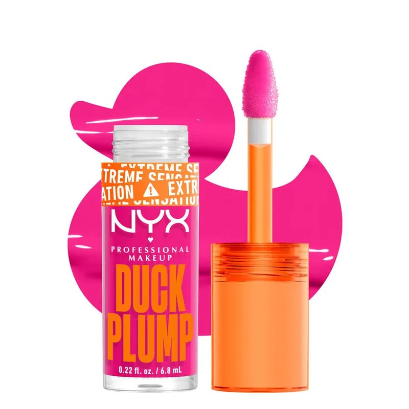 Bild 8 för NYX Professional Makeup Duck Plump Lip Lacquer Bubblegum Bae 12 7 ml