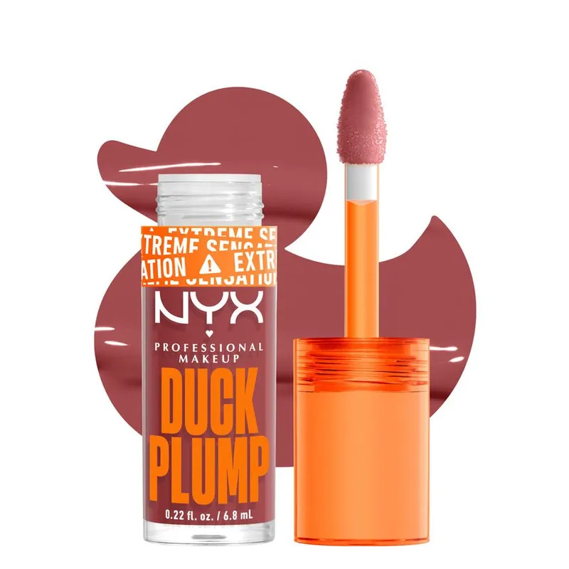 Bild 8 för NYX Professional Makeup Duck Plump Lip Lacquer Mauve Out Of My Way 08 7 ml