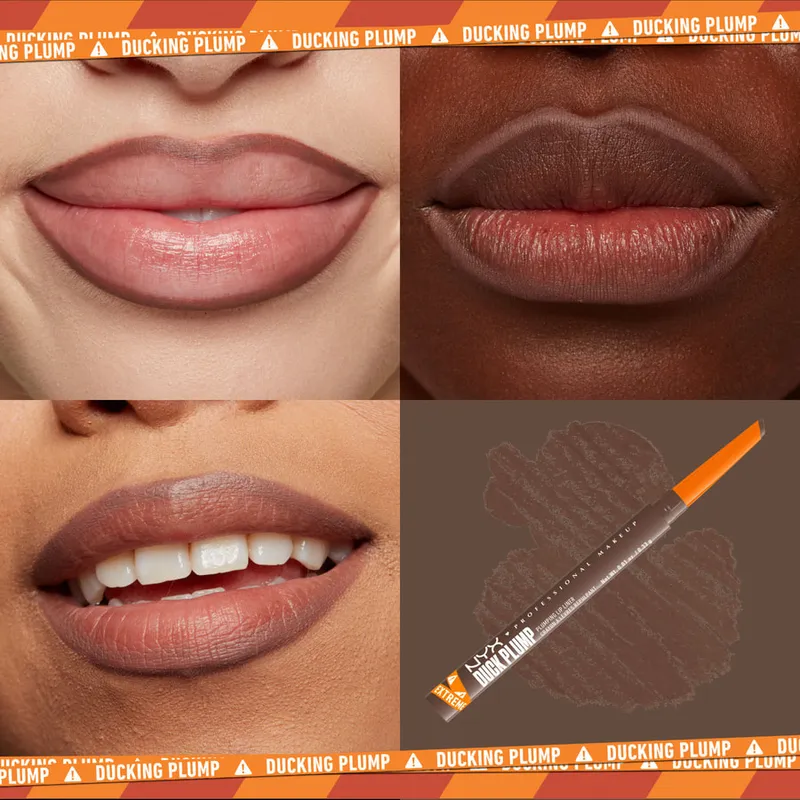 Bild 10 för NYX Professional Makeup Duck Plump Lip Liner 11 Tch Up Taupe - 0,3 g