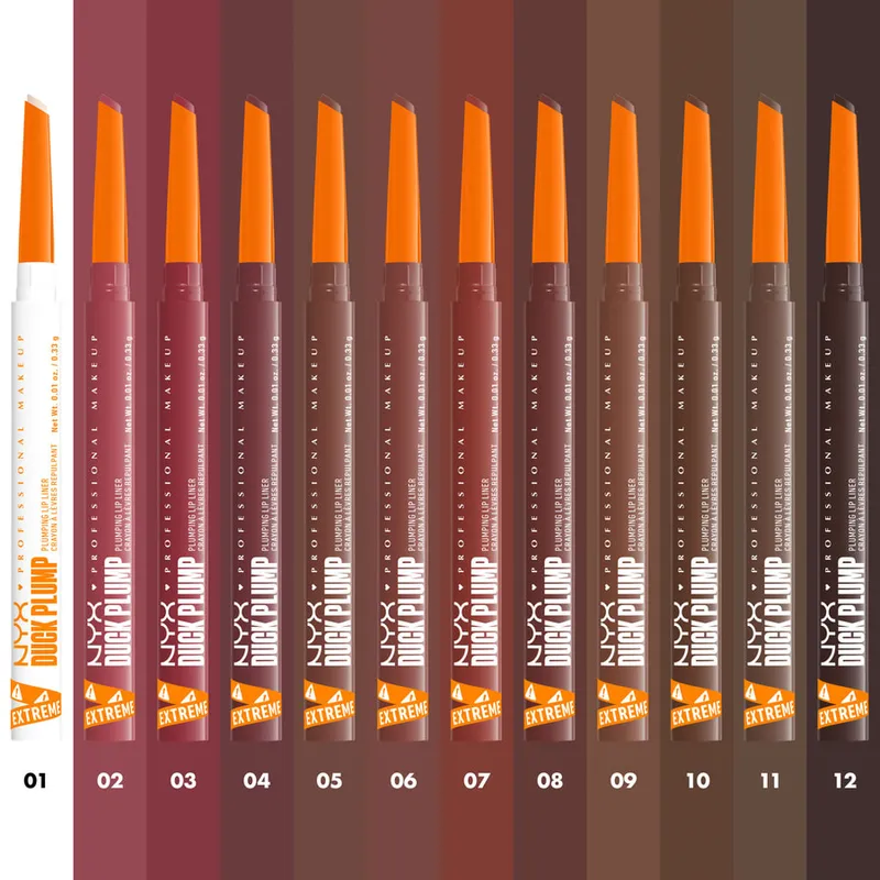 Bild 2 för NYX Professional Makeup Duck Plump Lip Liner 12 Double Dose - 0,3 g