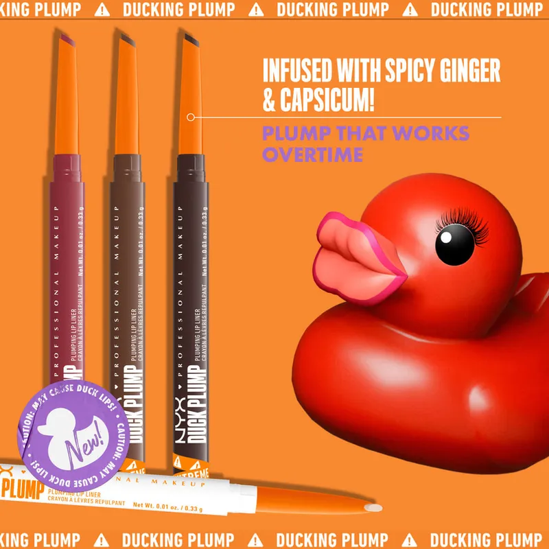Bild 5 för NYX Professional Makeup Duck Plump Lip Liner 12 Double Dose - 0,3 g