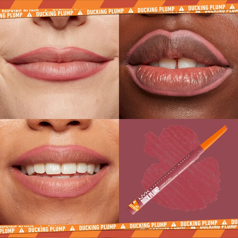 Bild 10 för NYX Professional Makeup Duck Plump Lip Liner Läppenna 02 Pinkjection 0,33 g