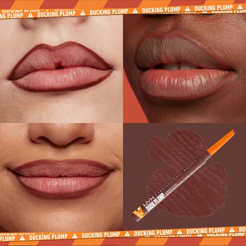 Bild 10 för NYX Professional Makeup Duck Plump Lip Liner Läppenna 08 Dash O Cocoa 0,33 g