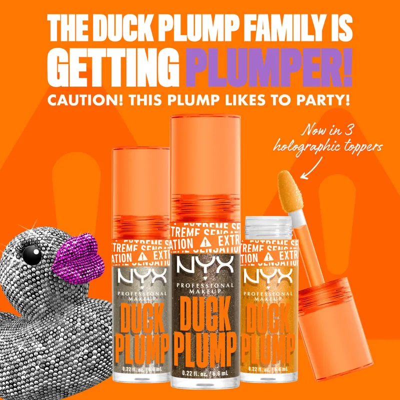 Bild 3 för NYX Professional Makeup Duck Plump Trickz Lip Lacquer 21 Onyx - Pected - 7 ml