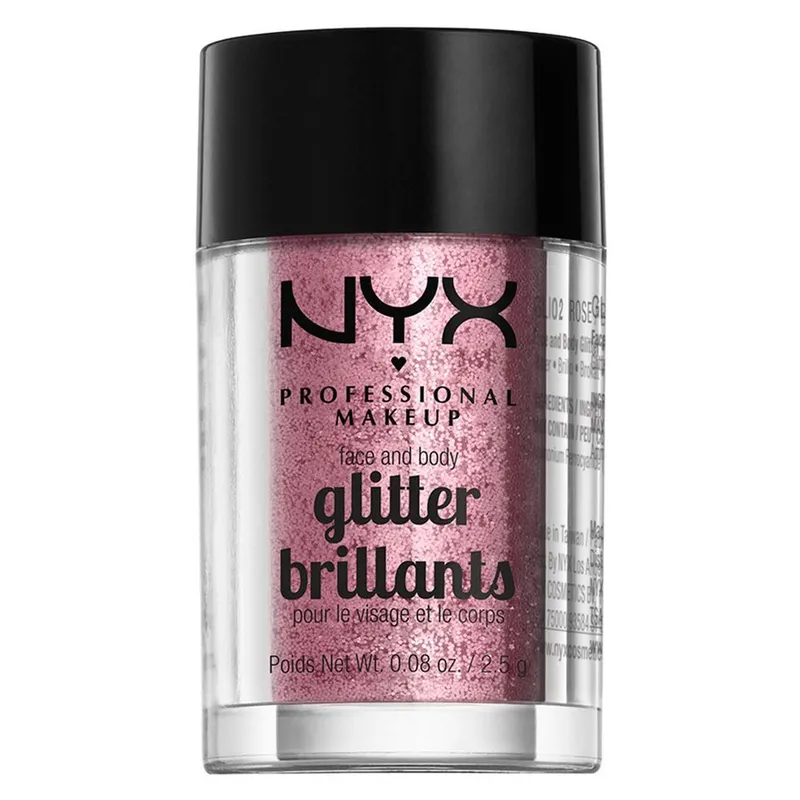 Bild 1 för NYX PROFESSIONAL MAKEUP Face & Body Glitter Rose