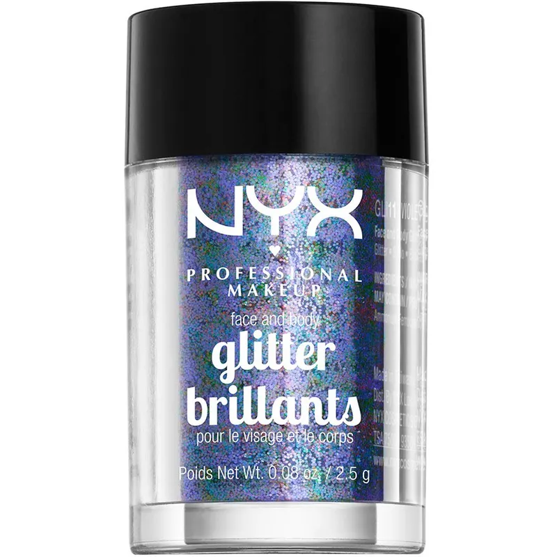 Bild 1 för NYX PROFESSIONAL MAKEUP Face & Body Glitter Violet