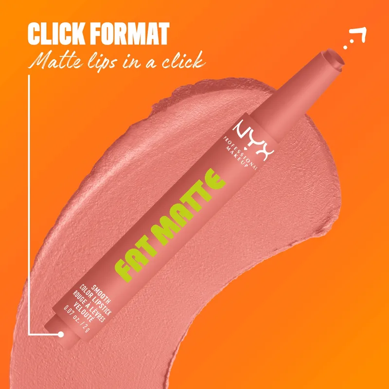 Bild 6 för NYX Professional Makeup Fat Matte Slick Click 02 8ml