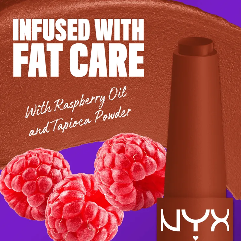 Bild 3 för NYX Professional Makeup Fat Matte Slick Click 06 Beary Nude 8ml