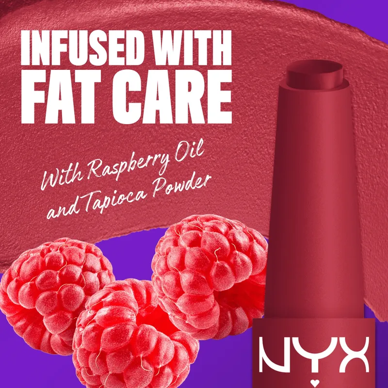 Bild 3 för NYX Professional Makeup Fat Matte Slick Click 16 Plushin' Plum 8m