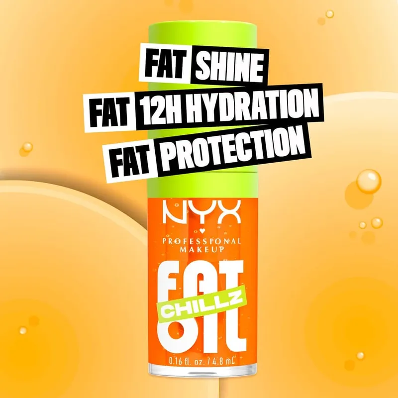 Bild 6 för NYX PROFESSIONAL MAKEUP Fat Oil Chillz Lip Drip Lip Oil 15 Citrus