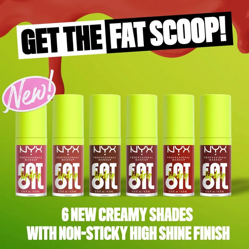 Bild 6 för NYX PROFESSIONAL MAKEUP Fat Oil Lip Drip 11 Livin'