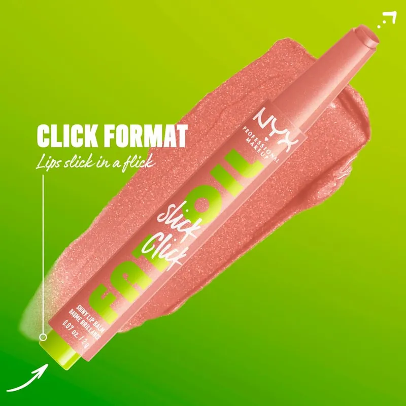 Bild 8 för NYX PROFESSIONAL MAKEUP Fat Oil Slick Click Lip Balm 14 Group Cha