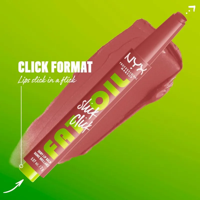 Bild 7 för NYX PROFESSIONAL MAKEUP Fat Oil Slick Click Lip Balm 18 Profile P