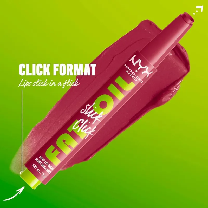 Bild 7 för NYX PROFESSIONAL MAKEUP Fat Oil Slick Click Lip Balm 20 In The Dr