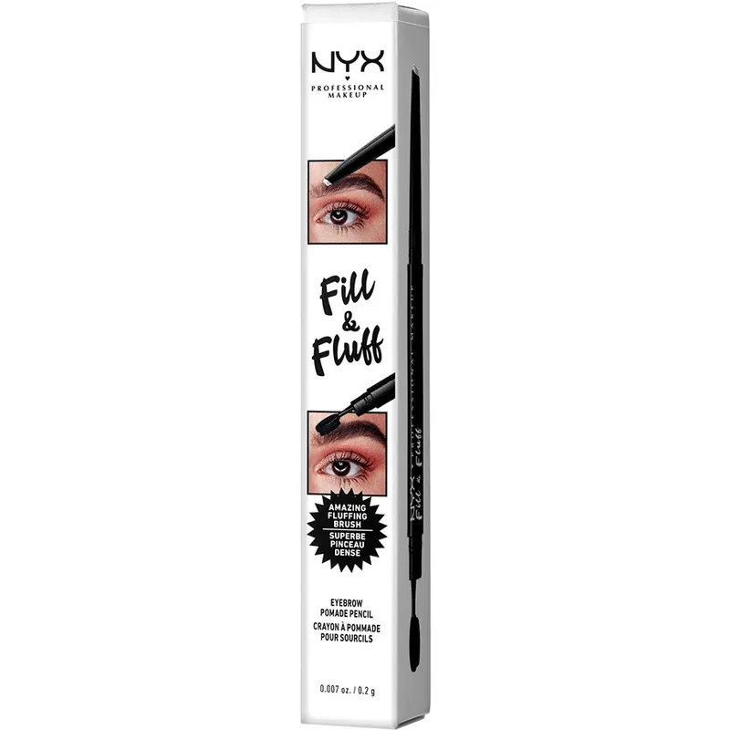 Bild 2 för NYX Professional Makeup Fill & Fluff Eyebrow Pomade Pencil Clear 9 0,2 g