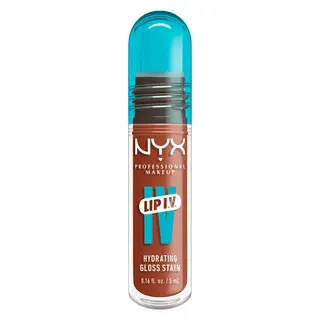 Produktfoto för NYX Professional Makeup Lip I.V. Hydrating Gloss Stain 01 Caramel Drip - 5 ml