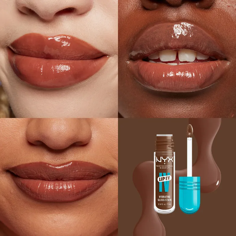 Bild 5 för NYX Professional Makeup Lip I.V. Hydrating Gloss Stain 03 Splash