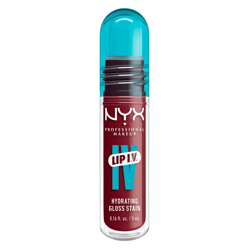 Bild 1 för NYX Professional Makeup Lip I.V. Hydrating Gloss Stain 09 Blush R