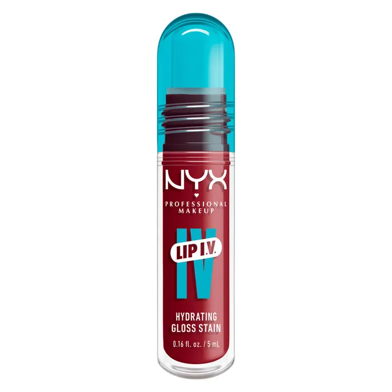 Bild 1 för NYX Professional Makeup Lip I.V. Hydrating Gloss Stain 10 Berry T