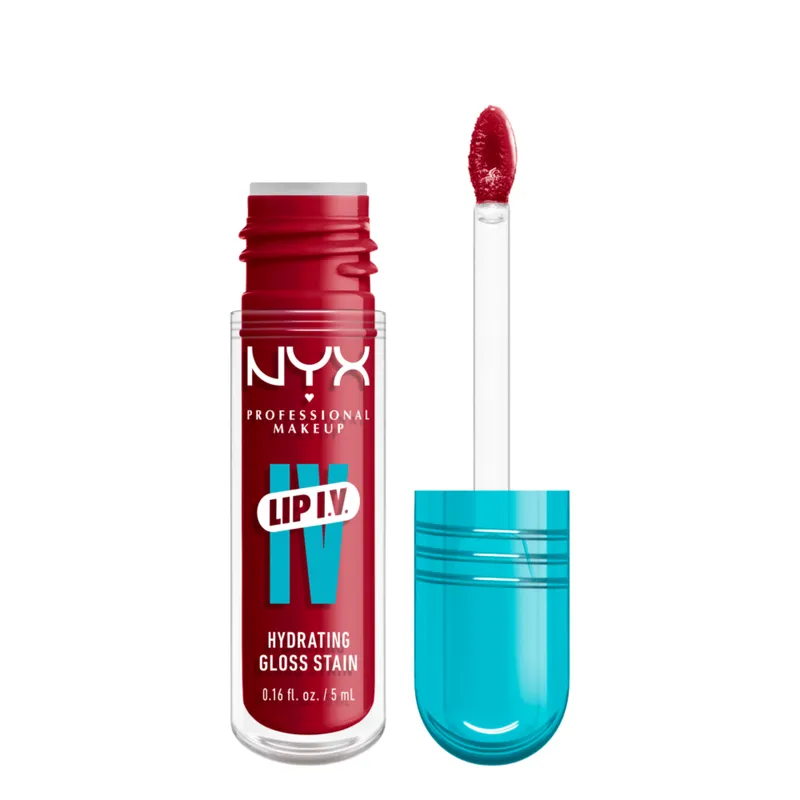 Bild 2 för NYX Professional Makeup Lip I.V. Hydrating Gloss Stain 11 Redy-Y.
