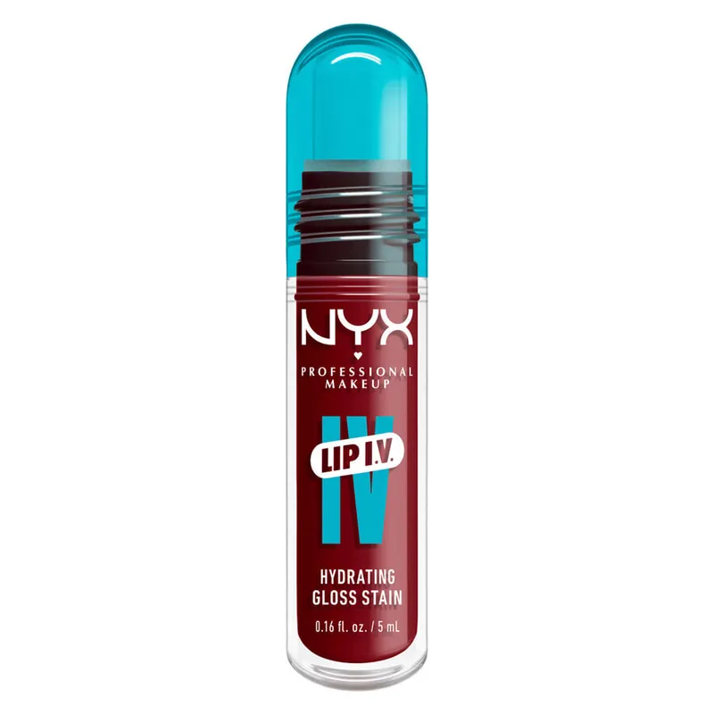 Bild 1 för NYX Professional Makeup Lip I.V. Hydrating Gloss Stain 13 Cranber