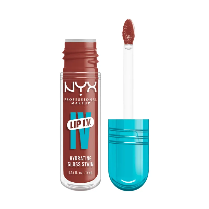 Bild 2 för NYX Professional Makeup Lip I.V. Hydrating Gloss Stain 18 Drippin