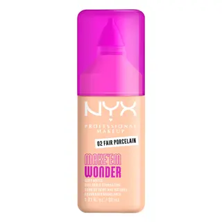 Produktfoto för NYX PROFESSIONAL MAKEUP Make Em Wonder Foundation 02 Fair Porcela