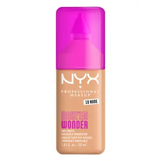 Produktfoto för NYX PROFESSIONAL MAKEUP Make Em Wonder Foundation 10 Nude