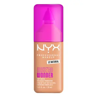 Produktfoto för NYX PROFESSIONAL MAKEUP Make Em Wonder Foundation 12 Natural