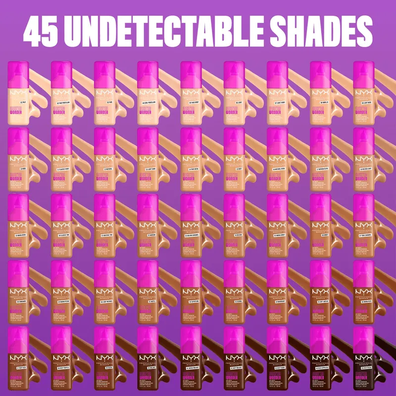 Bild 9 för NYX PROFESSIONAL MAKEUP Make Em Wonder Foundation 20 Classic Tan
