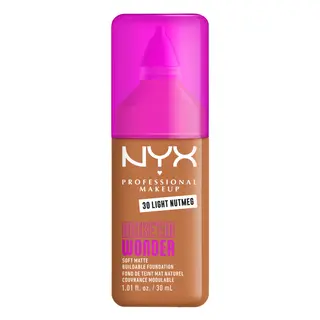 Produktfoto för NYX PROFESSIONAL MAKEUP Make Em Wonder Foundation 30 Light Nutmeg