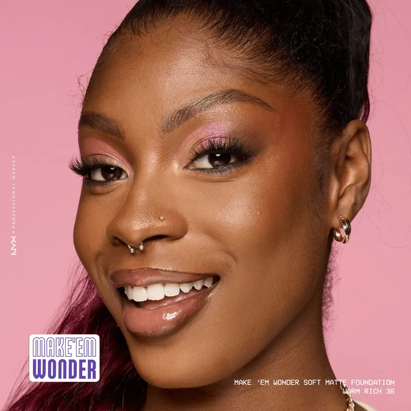 Bild 8 för NYX PROFESSIONAL MAKEUP Make Em Wonder Foundation 36 Warm Rich