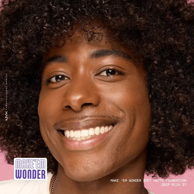 Bild 8 för NYX PROFESSIONAL MAKEUP Make Em Wonder Foundation 37 Deep Rich