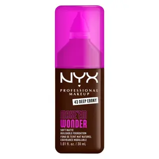 Produktfoto för NYX PROFESSIONAL MAKEUP Make Em Wonder Foundation 43 Deep Ebony