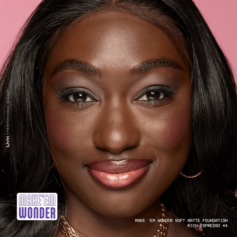 Bild 8 för NYX PROFESSIONAL MAKEUP Make Em Wonder Foundation 44 Rich Espress