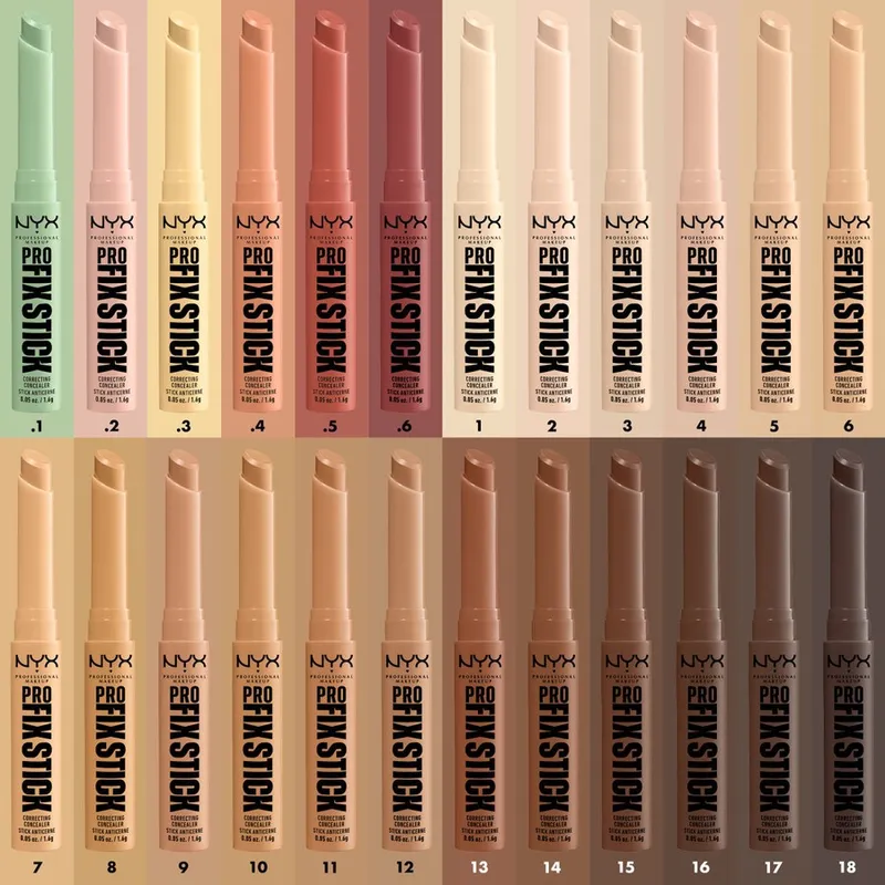 Bild 4 för NYX PROFESSIONAL MAKEUP Pro Fix Stick Correcting Concealer 18 Rich Esp