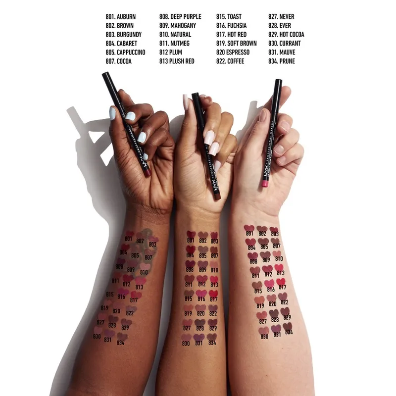 Bild 2 för NYX Professional Makeup Slim Lip Pencil Cabaret 804