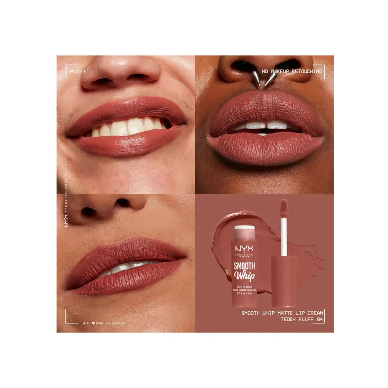 Bild 5 för NYX Professional Makeup Smooth Whip Matte Lip Cream Bday Frosting 9 4 ml