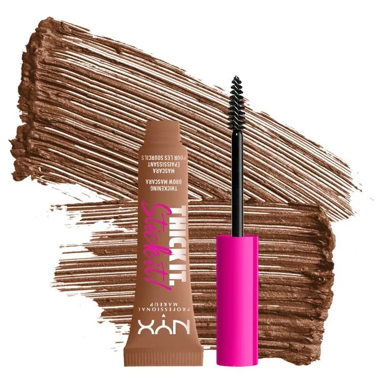 Bild 3 för NYX PROFESSIONAL MAKEUP Thick it. Stick it! Brow Mascara  Auburn